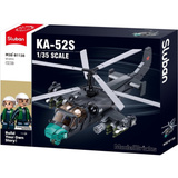 Sluban ModelBricks KA-52S Kampfhubschrauber, Konstruktionsspielzeug 