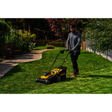 Stanley V20 Akku-Rasenmäher 36Volt (2x18V) schwarz/gelb, 2x Li-Ionen Akku 4,0Ah