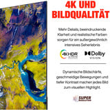 Telefunken D65Q920B2CW, QLED-Fernseher 164 cm (65 Zoll), schwarz, UltraHD/4K, VIDAA OS-Betriebssystem