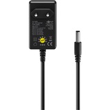 goobay Universal-Netzteil, 36 Watt schwarz, 5V - 15V, max. 2,4A, inkl. 11 Adapter