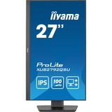iiyama ProLite XUB2792QSU-B6, LED-Monitor 69 cm (27 Zoll), schwarz (matt), WQHD, IPS, AMD Free-Sync, 100Hz Panel