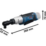 Bosch Professional Akku-Ratschenschrauber GRC 12V-60 1/2 SN Professional solo, 12Volt blau/schwarz, ohne Akku und Ladegerät, 1/2"