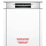 Bosch SMI2ITS33E Serie 2, Spülmaschine edelstahl (gebürstet), 60 cm, Home Connect