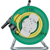 Brennenstuhl Schlauchtrommel WS3220 Set, mit Schlauch grün/gelb, 20 Meter