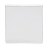 Busch-Jaeger Blindzentralscheibe stws 1576 CN-84, Zentralplatte weiß (glänzend), Retail