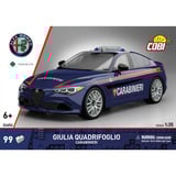 COBI Giulia Quadrifoglio Carabinieri, Konstruktionsspielzeug Maßstab 1:35