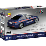 COBI Giulia Quadrifoglio Carabinieri, Konstruktionsspielzeug Maßstab 1:35