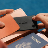 Chipolo CARD wiederaufladbarer Tracker, Ortungstracker anthrazit