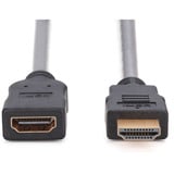Digitus HDMI High Speed mit Ethernet Verlängerungskabel schwarz, 3 Meter