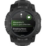 Garmin Instinct 3 – 50 mm, AMOLED, Tactical Edition, Smartwatch Black, Silikon-Armband