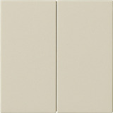 Gira GIRA Wippe 2-fach Cremeweiá 537001 weiß, Retail