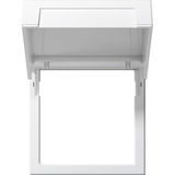 Gira Montagerahmen 45x45, Adapter weiß, Retail