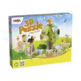 HABA 3D-Puzzle-Spielwelt Obstgarten 40 Teile, 2 Holzfiguren