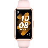 Huawei Band 7, Fitnesstracker gold, Silikonarmband in Nebula Pink