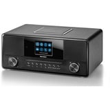 Karcher DAB 9000CDi, Kompaktanlage schwarz, Internetradio, DAB+, UKW, CD/MP3-Player, Bluetooth, USB, Wecker
