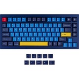 Keychron OEM Dye-Sub PBT Keycap-Set - Beach, Tastenkappe blau/gelb, für Q1/K2, US-Layout (ANSI)