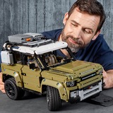 LEGO 42110 Technic Land Rover Defender, Konstruktionsspielzeug grün/weiß