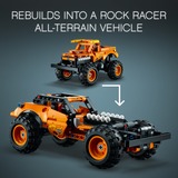 LEGO 42135 Technic Monster Jam El Toro Loco, Konstruktionsspielzeug Mit Rückziehmotor, Bausatz
