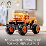 LEGO 42135 Technic Monster Jam El Toro Loco, Konstruktionsspielzeug Mit Rückziehmotor, Bausatz