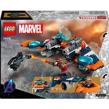 LEGO 76278 Marvel Super Heroes Rockets Raumschiff vs. Ronan, Konstruktionsspielzeug 