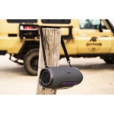 Medion Life P61762 Tragbarer Bluetooth Lautsprecher L anthrazit, Bluetooth, Dual Illuminated, Lightstrip,Integrierte Powerbank