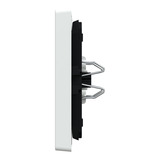 Merten Doppelwippe Kontrollfenster zweiteilige Wippe für Schalter und Taster weiß, Retail