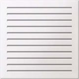 Merten Merten Zentralplatte pws fr Signalgeber MEG4450-0419 weiß, Retail