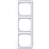 Merten Rahmen dreifach mit Beschriftungsträger Retail