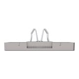 Merten Zentralplatte für Modular Jack grau, Retail