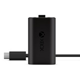 Microsoft Xbox Play & Charge Kit, Ladegerät schwarz, inkl. USB-C-Kabel