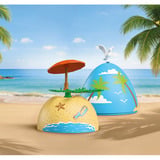 PLAYMOBIL 72101 Spiel-Ei: Strandurlaub, Konstruktionsspielzeug 