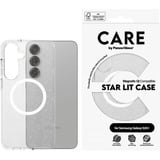 PanzerGlass Urban Combat Star Lit Case, Handyhülle transparent/weiß, Samsung Galaxy S25+, QI-kompatibel