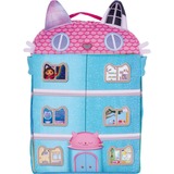 Schmidt Spiele Gabby's Dollhouse: Puppenhaus mit 3 Figuren und Lift aus Plüsch, Spielgebäude 