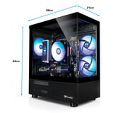 Thermaltake FTW A-Line 5060, Gaming-PC schwarz/transparent, Windows 11 Home 64-Bit