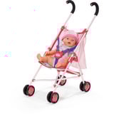 ZAPF Creation BABY born® Kinderwagen mit Tasche, Puppenwagen pink