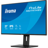 iiyama ProLite XB2797HSN-B1, LED-Monitor 68.6 cm (27 Zoll), schwarz (matt), FullHD, IPS, HDMI, DP, USB-C, USB-Hub, Lautsprecher, 100Hz Panel