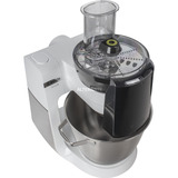 Bosch MUM6EW22 Küchenmaschine weiß/edelstahl, 1.600 Watt, Serie 6, Patisserie-Set, Mixaufsatz