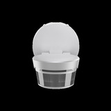 Busch-Jaeger Busch-Wächter Profi 220 Grad Bewegungsmelder mit Bluetooth und Dämmerungssensor aluminium, Retail