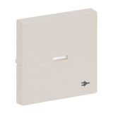 Busch-Jaeger Wippe mit Aufdruck weiß, Retail