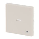 Busch-Jaeger Wippe mit Aufdruck weiß, Retail