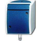 Busch-Jaeger Zugwechselschalter 2610/6 W-53 Aufputz mit Zugschnur Bedienung grau, Retail