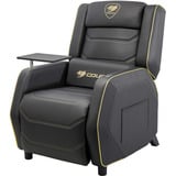 Cougar Gaming-Sofa Ranger Pro Royal, Gaming-Stuhl schwarz/gold, Seitentisch, USB-C Ladeport