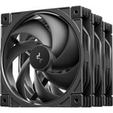 DeepCool FD12 V2 3IN1, Gehäuselüfter schwarz, 3er Pack, 120 mm