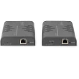 Digitus Full HD HDMI KVM IP Extender Set, KVM-Switch schwarz, Full HD, 120m