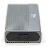Digitus USB M.2 Festplattengehäuse SSD , Laufwerksgehäuse aluminium, NVMe 10Gbps USB 3.1Gen2