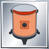 EINHELL Schmutzfangsack 15L, 5 Stück, Staubsaugerbeutel für TC-VC 1815 S