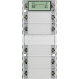 Gira Tastsensor Drei Plus fünffach für KNX mit Inbetriebnahme-Wippe Retail