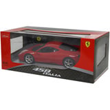 Jamara Deluxe Car Series - Ferrari 458 Italia, RC rot, Maßstab 1:14, 2,4 GHz