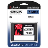 Kingston DC600M 7680 GB, SSD SATA 6 Gb/s, 2,5"-Bauform