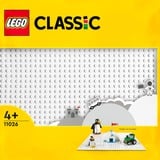 LEGO 11026 Classic Weiße Bauplatte, Konstruktionsspielzeug weiß, Quadratische Grundplatte mit 32x32 Noppen